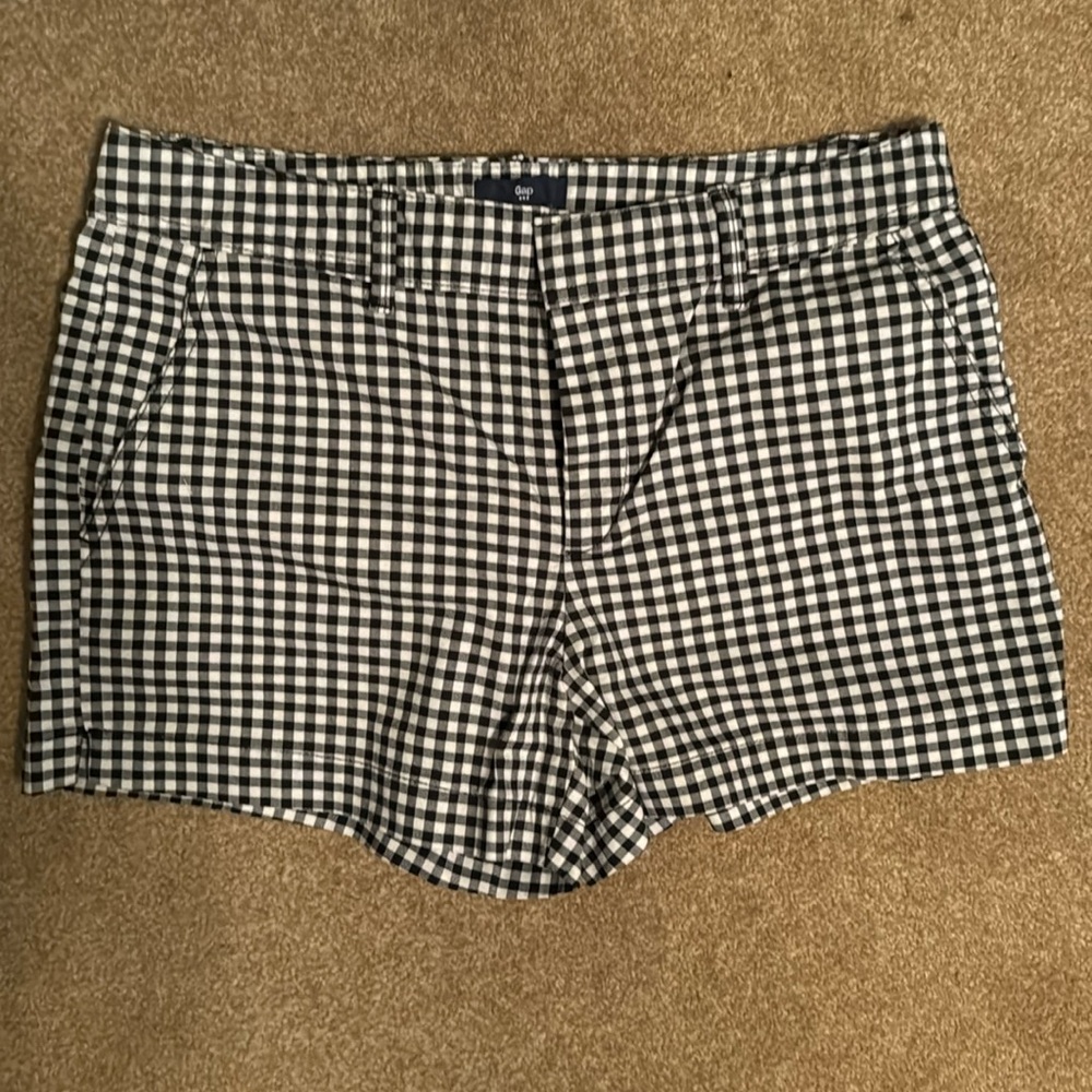 Gingham Shorts